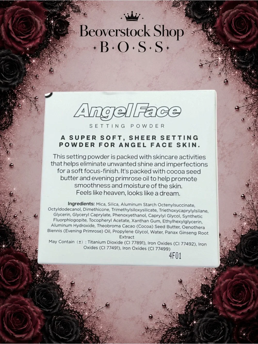 NEW NIB TYS Beauty Angel Face Setting Powder Halo